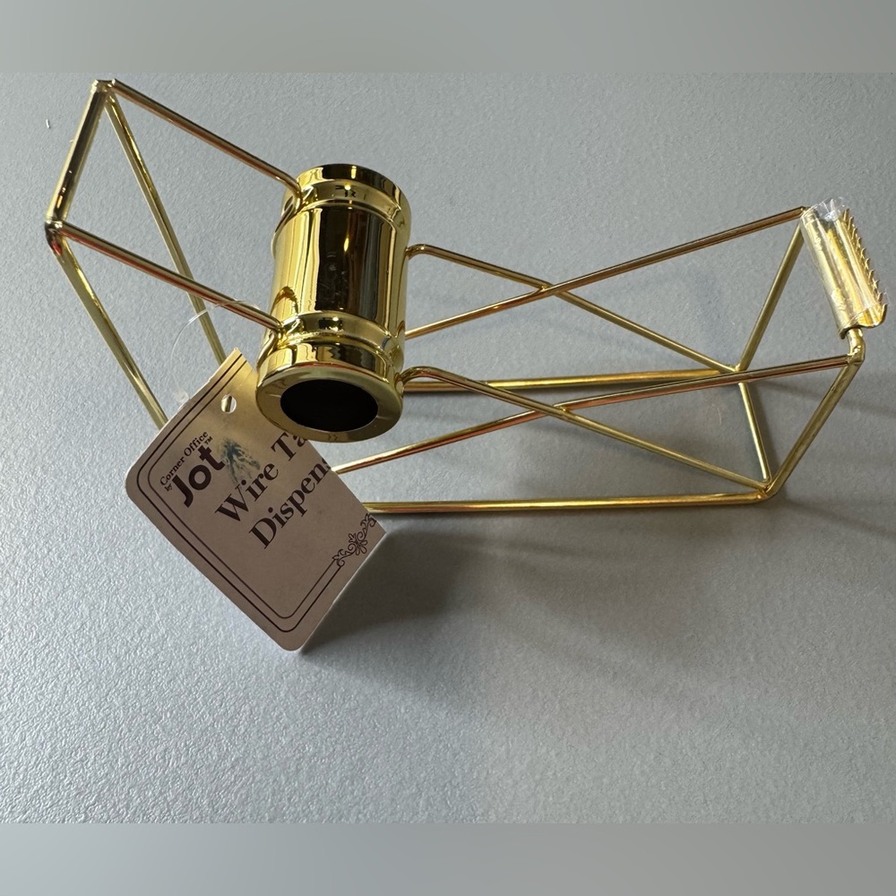 🛍️Any 5 items for $15 🛍️ Gold Wire Tape Dispenser